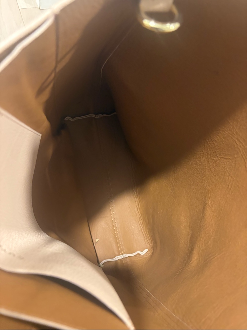 Cuyana Blush Nude Leather Tote - Picture 6 of 6